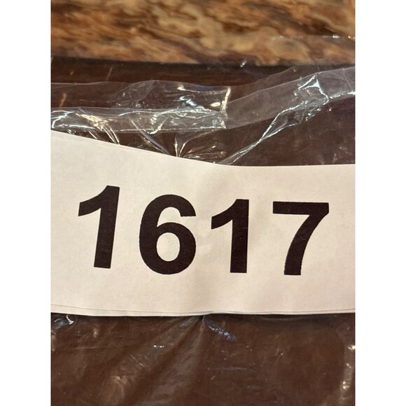 M&S Collection Marks & Spencer Top UK 10 US 8 Orange Copper Crochet Fringe Bib - Picture 6 of 6